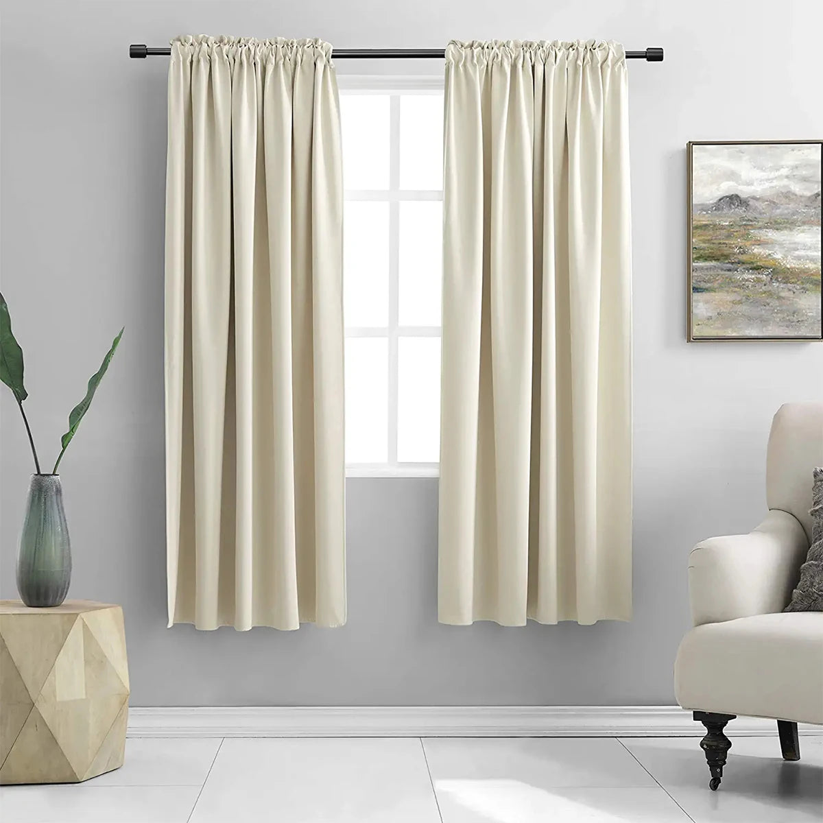 Blackout Curtains: 100% Shading for Living Room and Bedroom