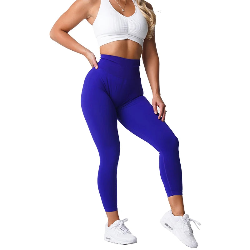 Women’s Seamless High-Waisted Leggings – Soft Spandex Yoga &amp; Gym Wear