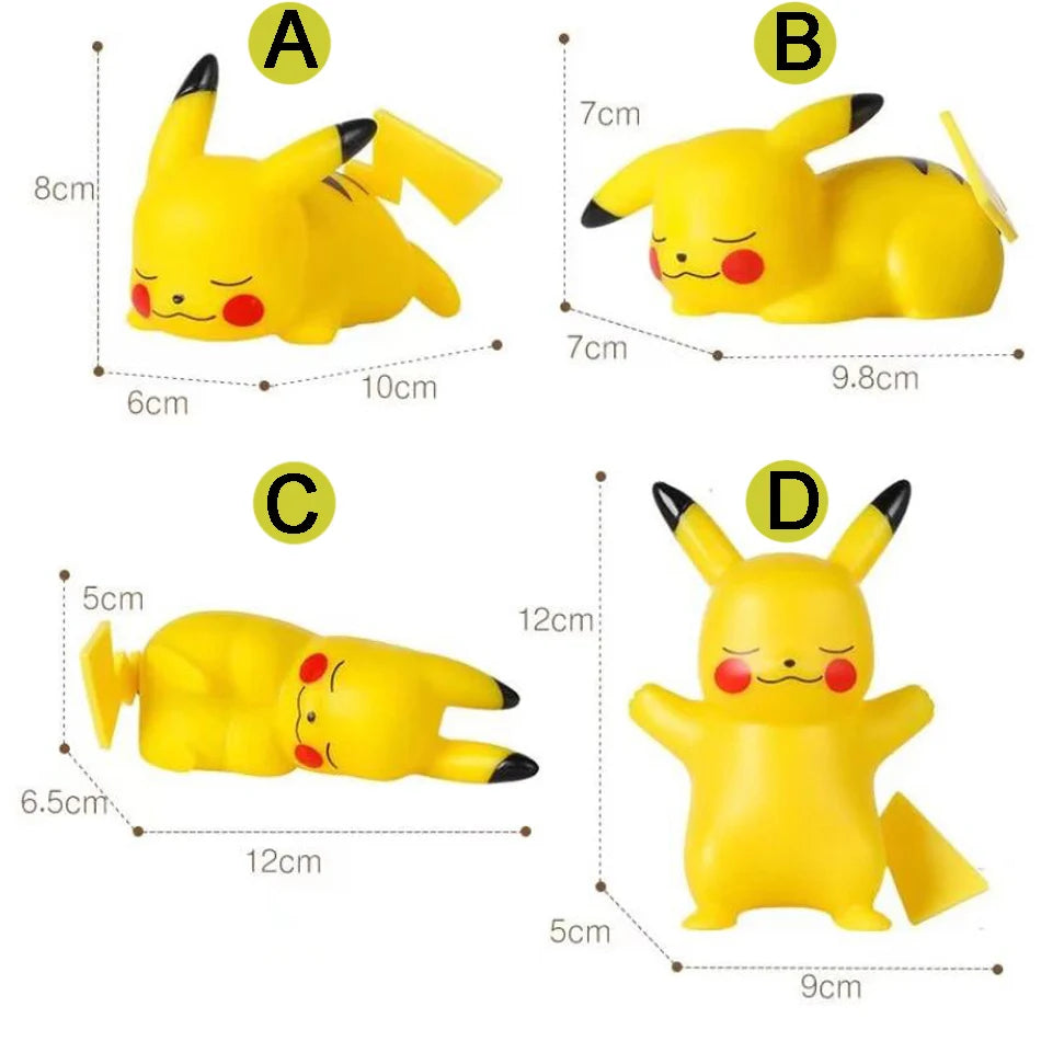 Pokemon Pikachu Night Light: Cute Glowing Bedside Lamp for Kids’ Gift