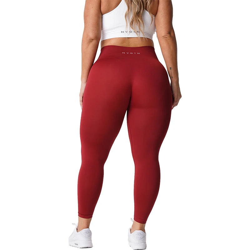 Women’s Seamless High-Waisted Leggings – Soft Spandex Yoga &amp; Gym Wear