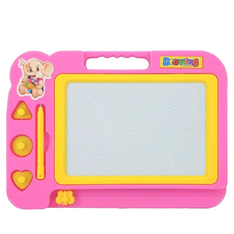 Kids Magnetic Drawing Board, Reusable Writing Pad and Doodle Art Toy, Creative Educational Gift for Children
