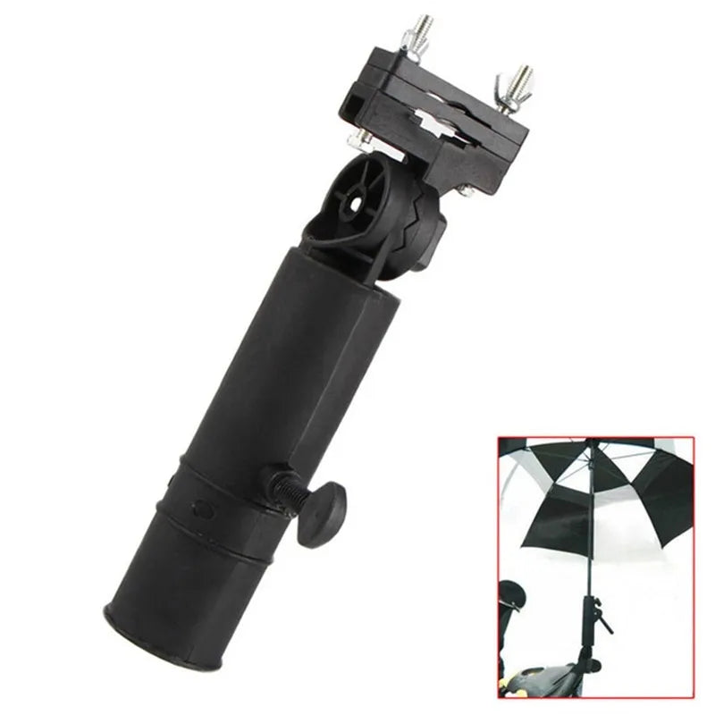 Universal Adjustable Golf Cart Umbrella Holder – Fits Trolleys, Buggies &amp; Wheelchairs