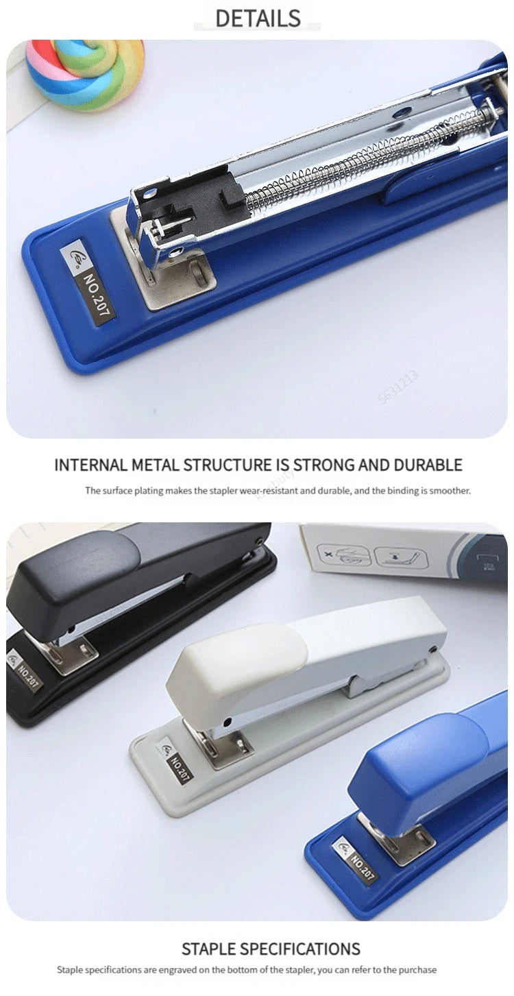 Handheld Multi-Function Stapler for Students and Offices - Durable and Labor-Saving