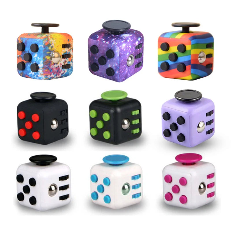 Infinity Stress Cube Fidget Decompression Toy – Anti-Stress Game for Kids and Adults, Perfect for Anxiety Relief