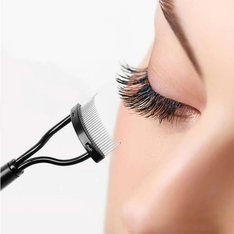 Metal Eyelash Separator Comb - Stainless Steel Curler Tool