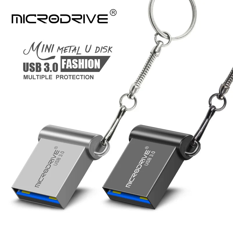 USB Flash Drive – High-Speed 3.0 Mini Pendrive, Available in 16GB, 32GB, 64GB, and 128GB for USB Storage