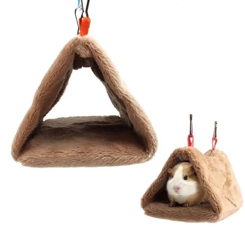 Hanging Bird Hammock Tent – Cozy Bed &amp; Cage Decor for Parrots and Birds