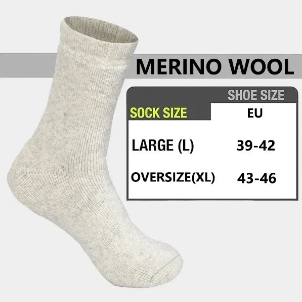 Unisex Wool Socks Thermal Cashmere - Fleece Terry Loop Socks