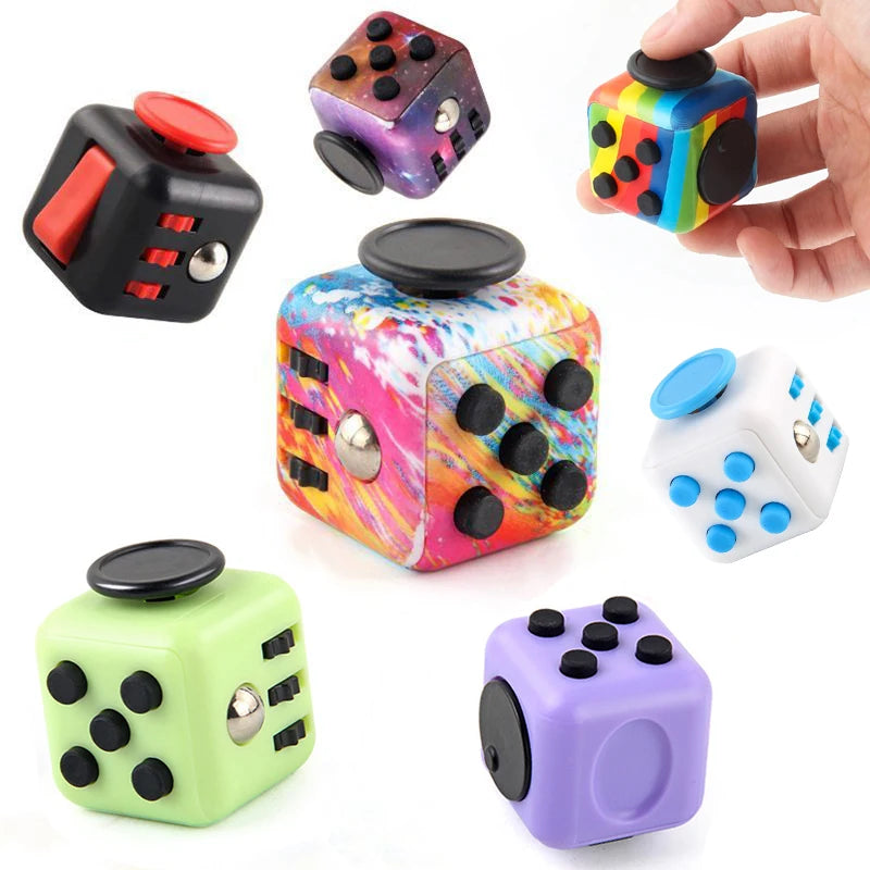 Infinity Stress Cube Fidget Decompression Toy – Anti-Stress Game for Kids and Adults, Perfect for Anxiety Relief