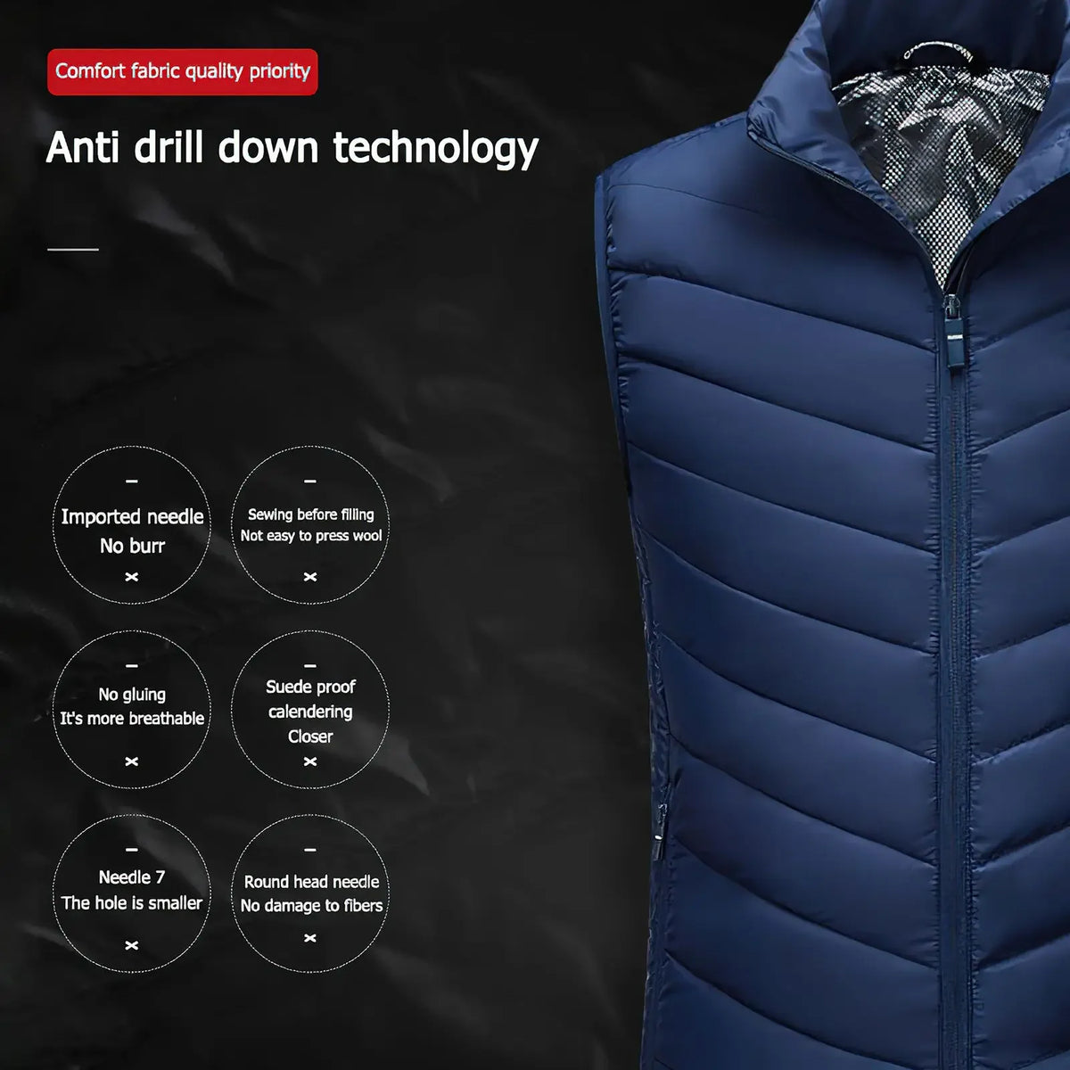 Heated Vest Zones Washable Electric Heated Jackets Men Women Sportswear Heated Coat Graphene Heat Coat USB Heating Jacket