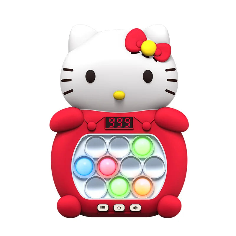 Kuromi Pop-Up Fidget Game: Electronic Light-Up Stress Relief Toy for All Ages