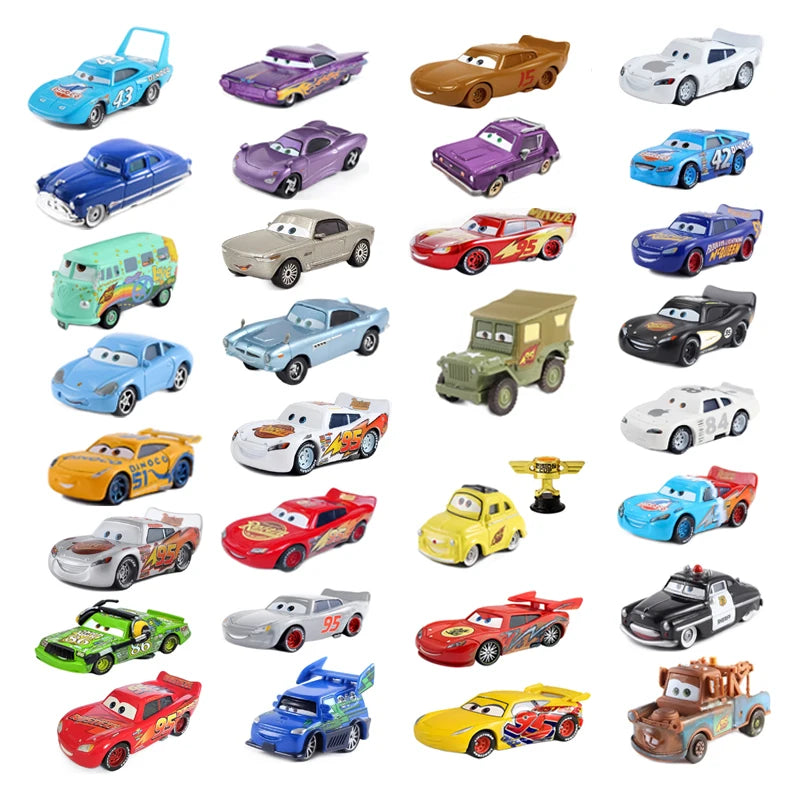 Disney Pixar Cars 3 Lightning McQueen &amp; Mack Uncle Collection – 1:55 Diecast Alloy Vehicle Models