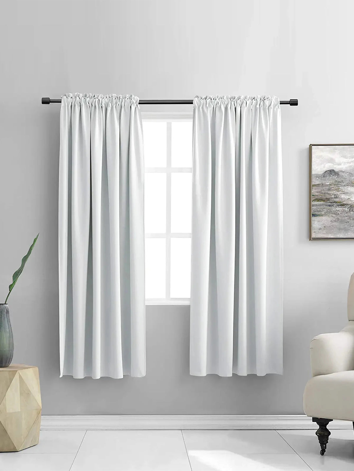 Blackout Curtains: 100% Shading for Living Room and Bedroom