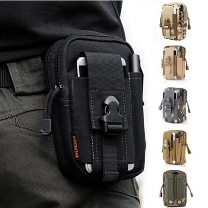 Men&#39;s Outdoor Waist Pack - Waterproof Tactical Bum Bag for Hunting &amp; Travel