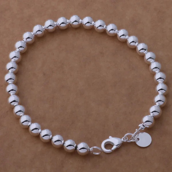 925 Sterling Silver Heart Bracelet for Women and Men, High-Quality Romance Chain Fashion Jewelry for Engagement, Party and Wedding Gift