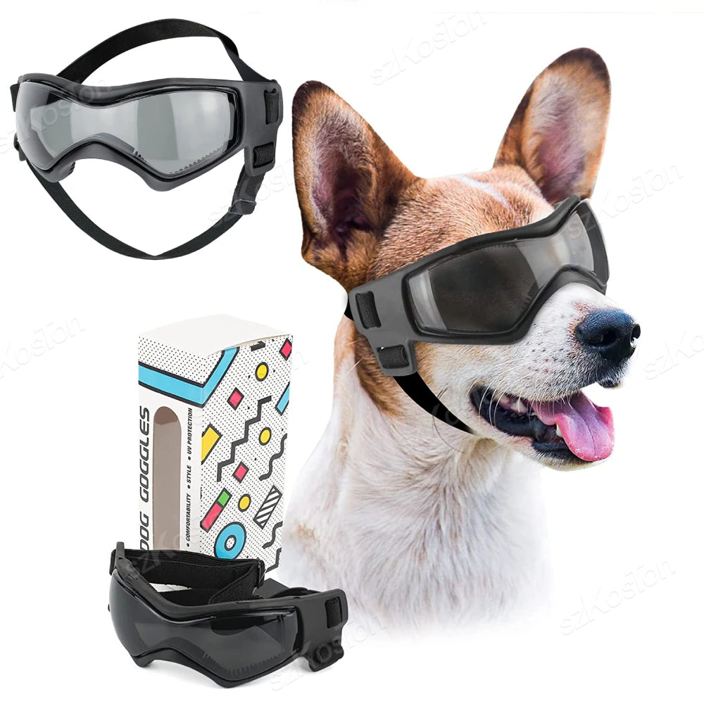 Pet UV Protection Sunglasses: Adjustable Goggles for Small and Medium Dogs and Cats