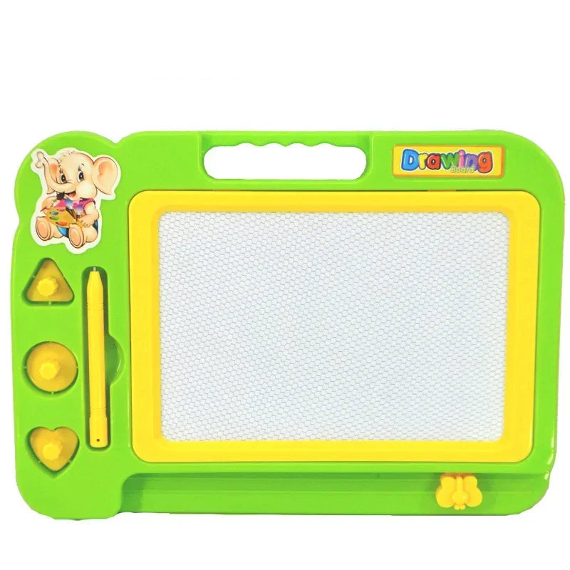 Kids Magnetic Drawing Board, Reusable Writing Pad and Doodle Art Toy, Creative Educational Gift for Children