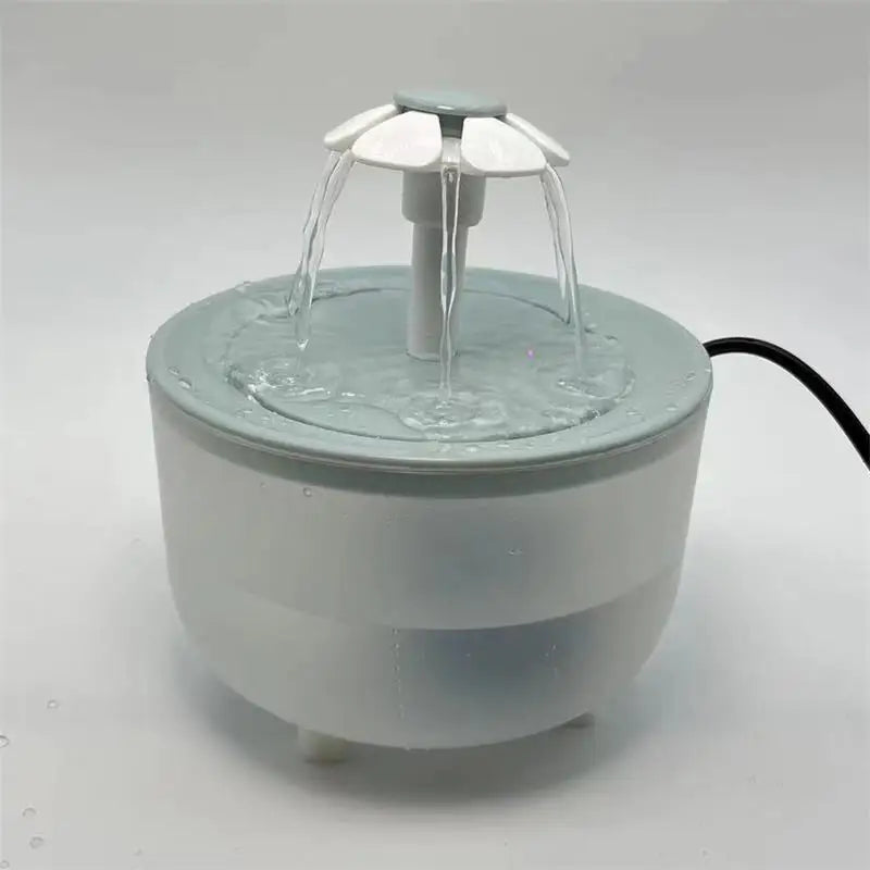 Automatic Pet Water Fountain: USB Electric Filtered Drinker Bowl for Cats, 1200mL