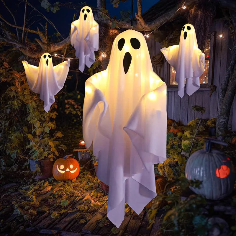 2024 LED Glow Ghost: Halloween Decoration for Indoor and Outdoor Parties