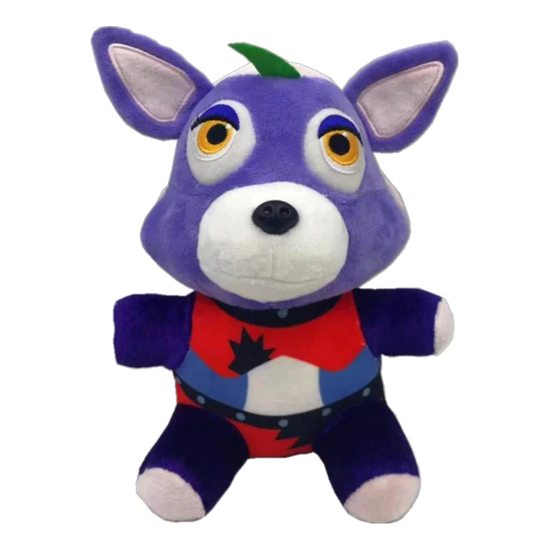 Five Nights at Freddy&#39;s Plush Toys – 18cm Cute Dolls of Bonnie, Foxy, and Freddy, Cartoon Stuffed Toys for Children’s Gifts