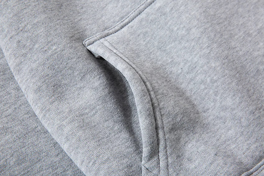 Men's Printed Fleece Hoodie for Men and Women, Casual Pullover Sweatshirt, Autumn Winter Streetwear Sportswear