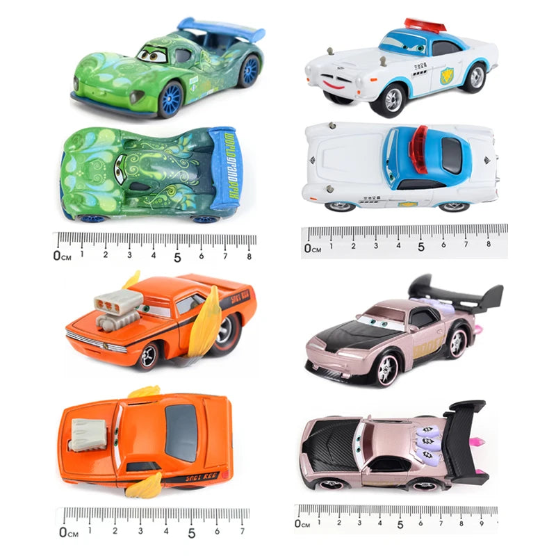 Disney Pixar Cars 3 Lightning McQueen &amp; Mack Uncle Collection – 1:55 Diecast Alloy Vehicle Models