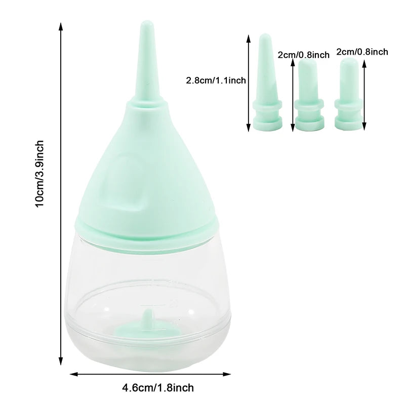 Newborn Pet Feeding Bottle – Nursing Device for Water &amp; Milk for Cats and Dogs