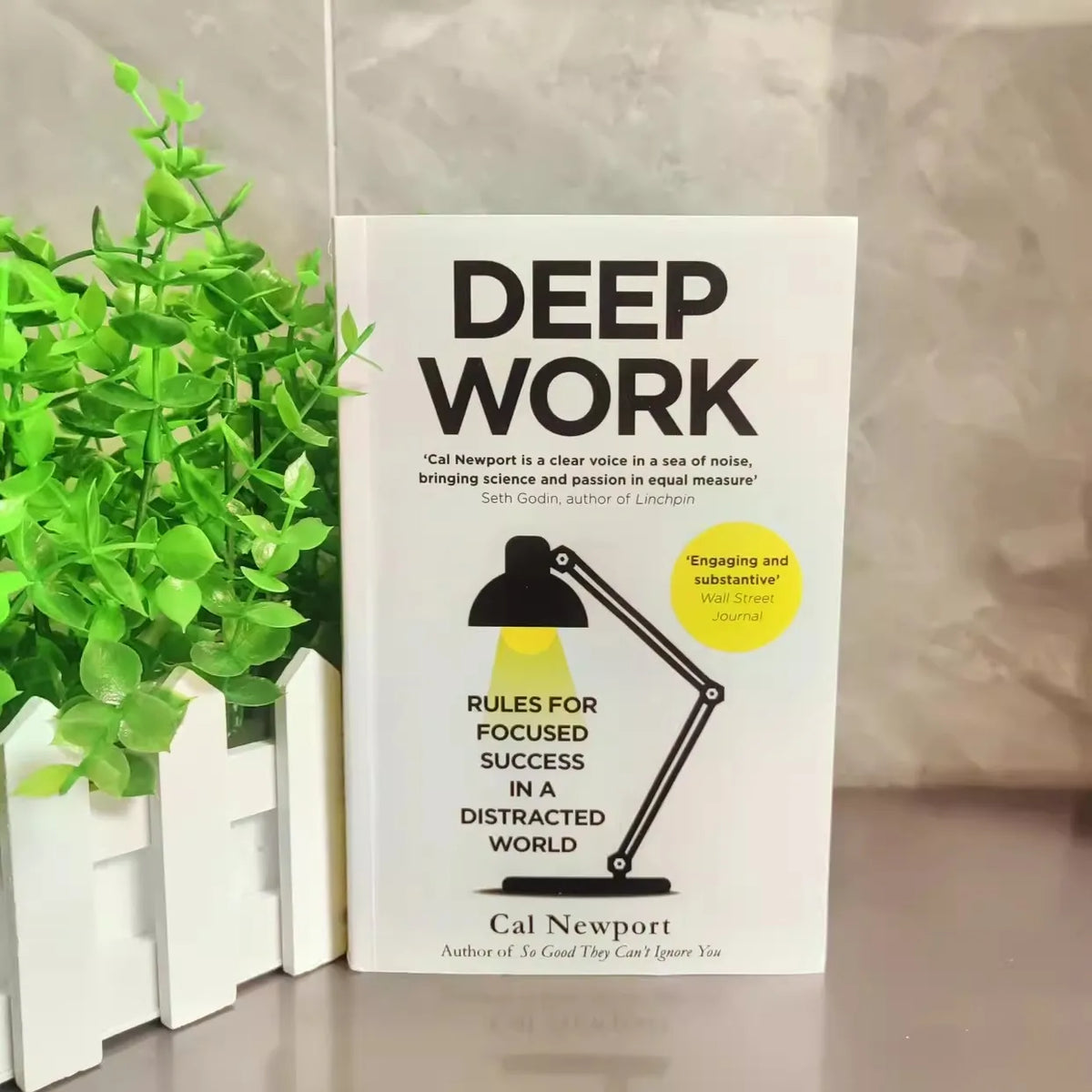 Deep Work English Book By Cal Newport Rules for Focused Success In A Distracted World Leadership &amp; Motivation Books for Adult