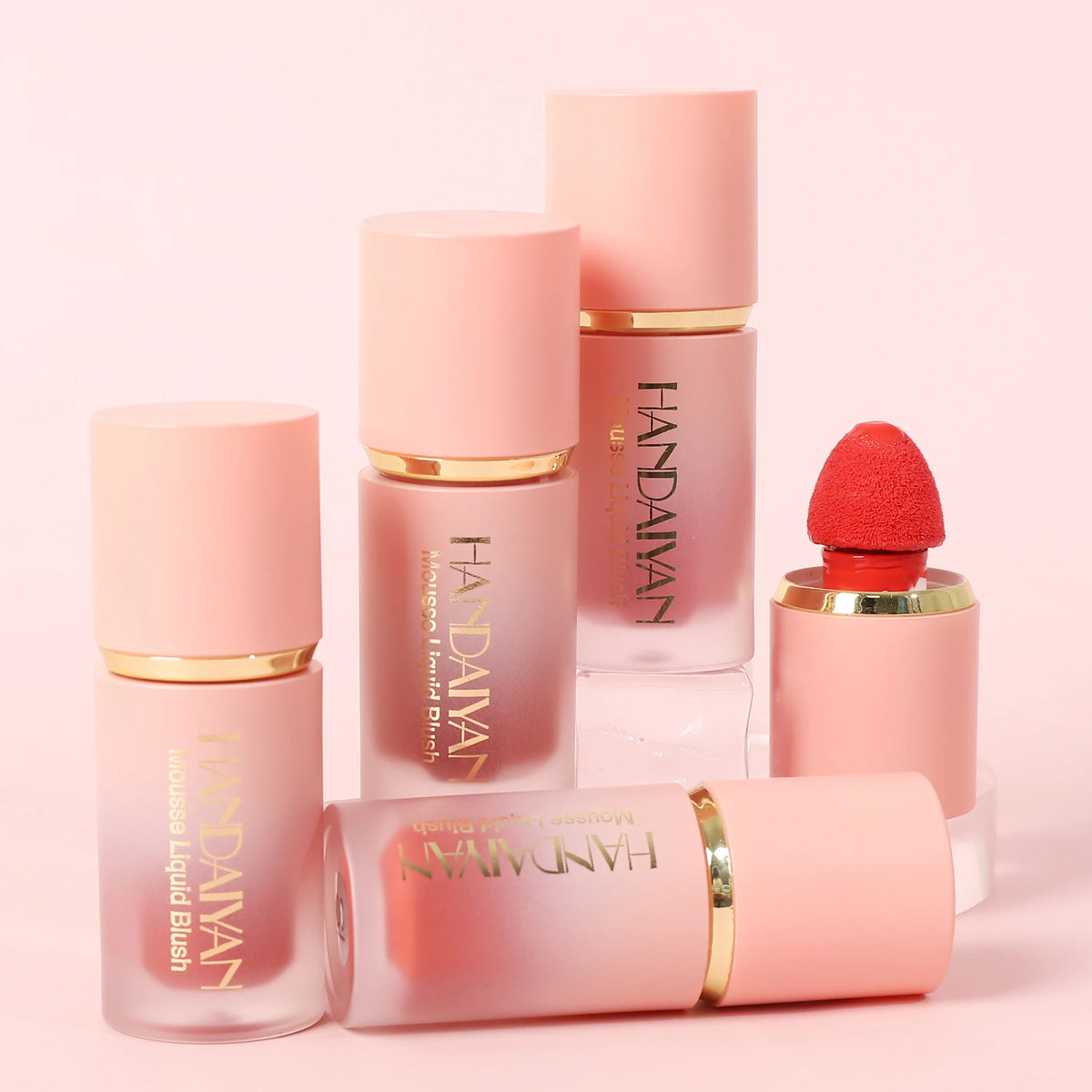 HANDAIYAN 6-Color Matte Liquid Blush Set