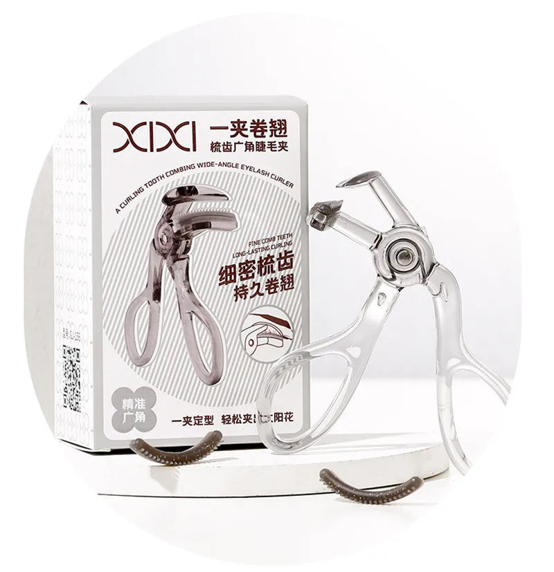 Professional Eyelash Curler with Comb - Beauty Tool